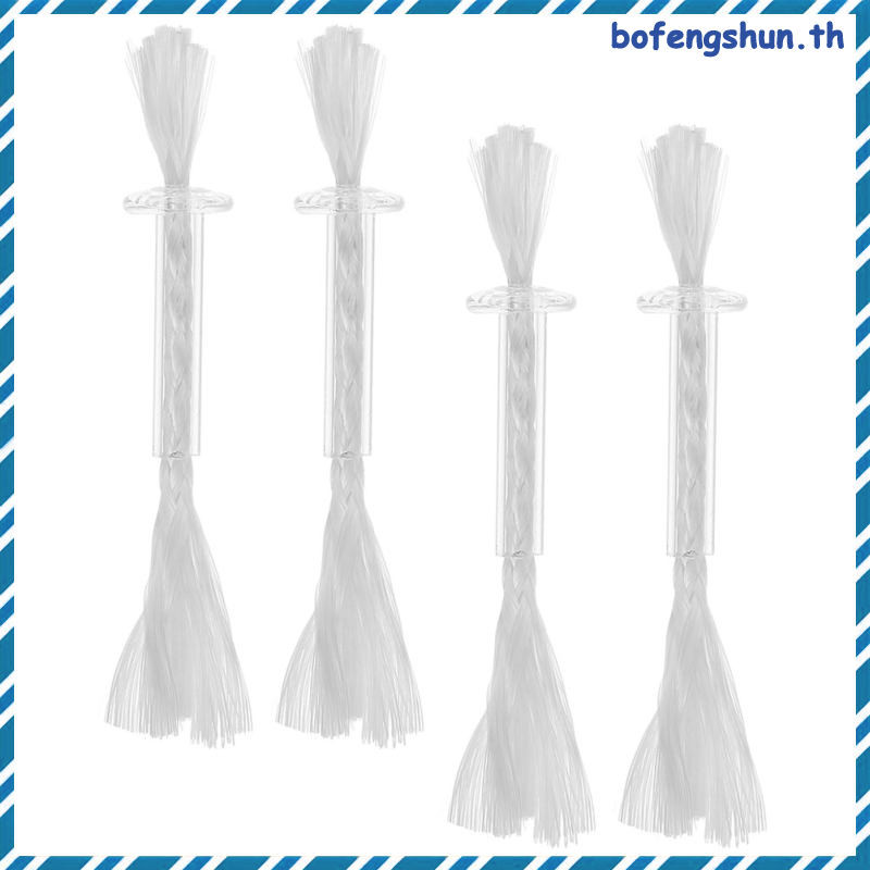 📦 FRCOLOR 4Pcs ไส้ตะเกียงผ้าฝ้าย ไส้ตะเกียงไฟเบอร์กลาส สำหรับ DIY ตะเกียงแอลกอฮอล์ ตะเกียงเทียนทิกิ Lampberger ตะเกียงน้ำมันก๊าด
