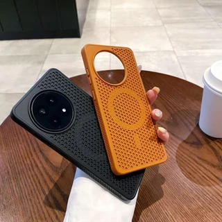 เคสแม่เหล็กตาข่ายกระจายความร้อนสําหรับ Vivo iqoo neo 10/13/12/10/Z9/X100/X200/X100pro/X200pro mini เคสโทรศัพท์ระบายความร้อนแม่เหล็ก - Slim & Stylish