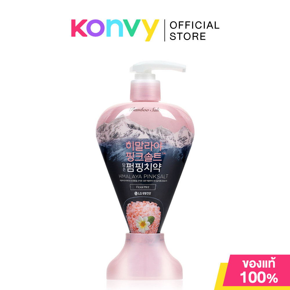 Himalaya Pinksalt Bamboosalt Himalaya Pinksalt Pumping Toothpaste #Floral Mint ฮ