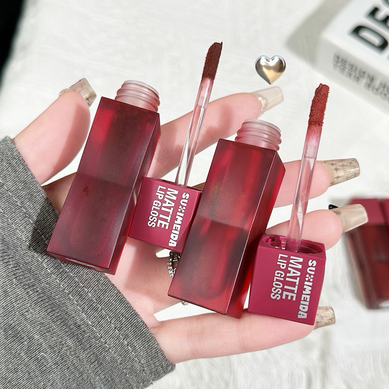 L-36🌟kaKaShow&Matte Lio Gloss ลิปกลอสแมทเนื้อกำมะหยี่ ให้สัมผัสเรียบลื่น เม็ดสีแน่น ติดทนนาน