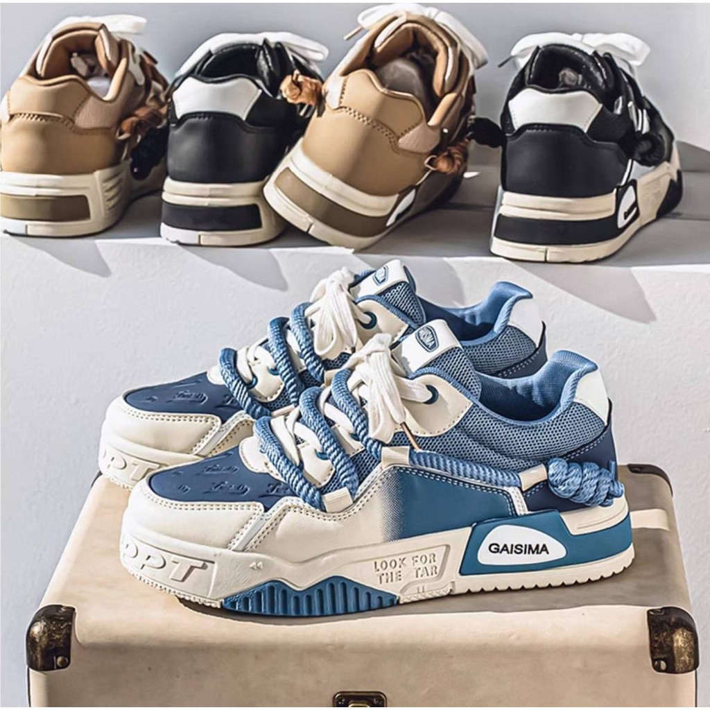 LAVA 6687รองเท้าผ้าใบผู้ชาย รองเท้าผ้าใบผู้ชายแฟชั่น