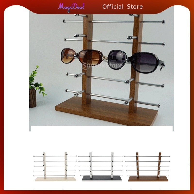 [MAGIDEAL] Sunglass Display Rack ที่ใส่แว่นตา Organizer คู่,ทนทาน,ประหยัดพื้นที่