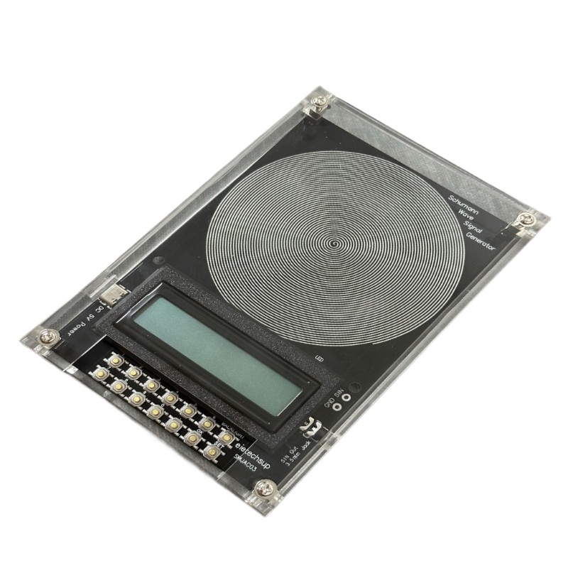 Btsg เครื่องกําเนิดไฟฟ้า Schumann Waves ความถี่ที่ปรับได้ 7 คลื่นไซน์ 83Hz พร้อมอินเทอร์เฟซพลังงาน T