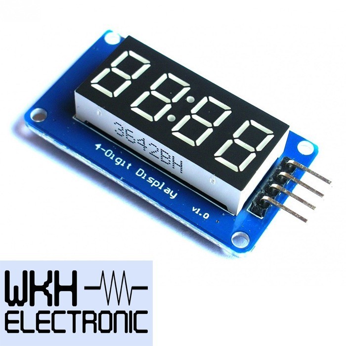 PART TOOLS TM1637 โมดูล 7 ส่วนจอแสดงผล 3642BH วงจรอิเล็กทรอนิกส์ TM 1637