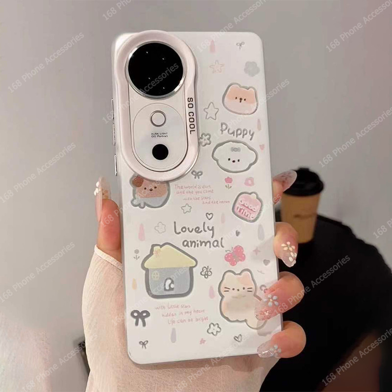 Vivo V40 V50 Lite V30 V27 V30E V27EปลอกVivo V30 V40 Pro Lite Y19SปลอกVivo V29 5Gปลอกน่ารักสายCat PawกันกระแทกIMDหรูหราชุบปุ่มHard Matteฝาครอบโทรศัพท์F