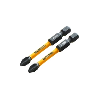 ดอกไขควงแฉก DEWALT ของแท้ PH2x50มม. DT70532T-Q แพ็ค 2 ชิ้น bonus