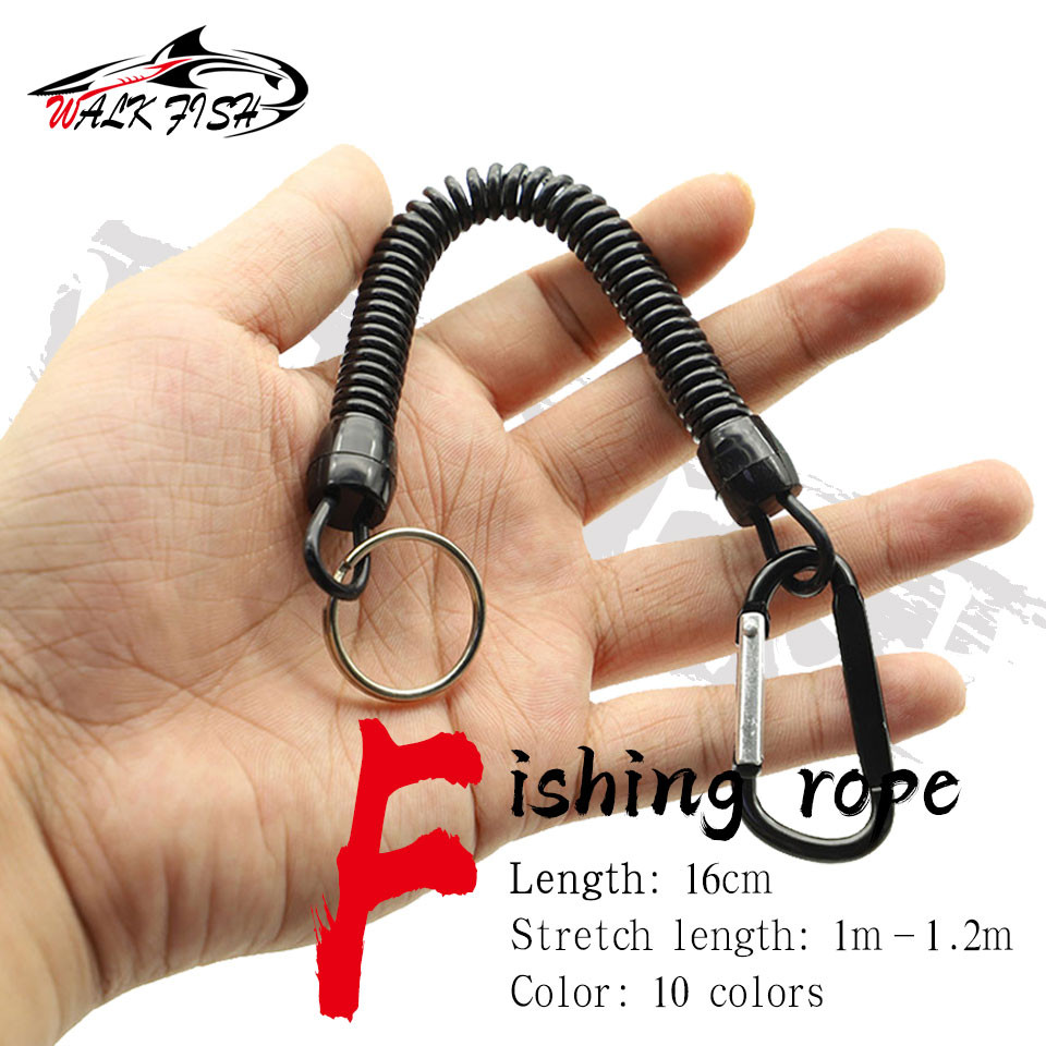 WALK Fish Anti-Loss Retractable Fishing Tackle- ทนทานและแบบพกพา Hook Lock สําหรับคีมปลา/กล่อง/Key