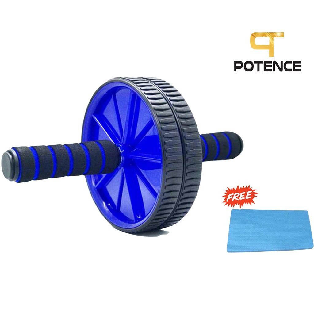 DOUBLE WHEEL POTENCE / AB ROLLER WHEEL / GYM WHEEL
