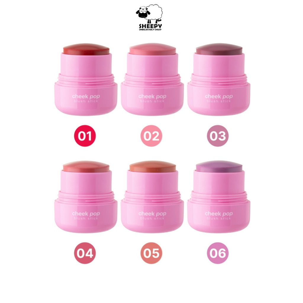 odbo Cheek Pop Blush Stick บลัชออน บลัชสติ๊ก เนื้อบางเบา (OD1328)