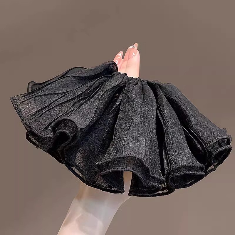 ขนาดใหญ่ Fairy หางม้าผมแหวนหัวเชือกผูกผม Scrunchies Headwear - รูปที่ 3