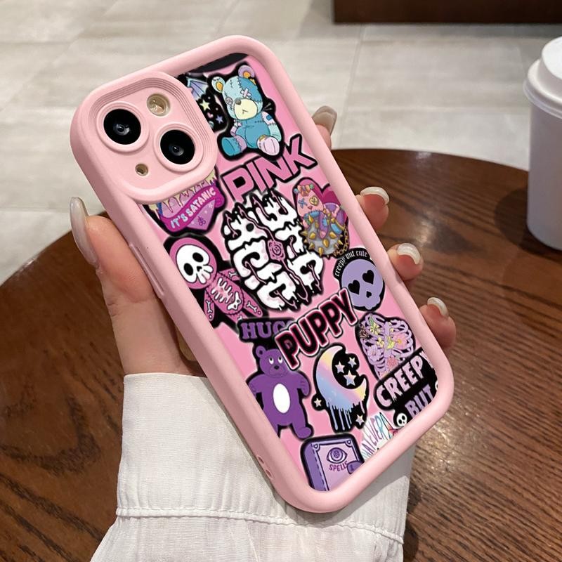 เหมาะสำหรับ VIVO V29 Pro V27 V25 5G V25e S17 S17t T1x 4G U10 U3x กรณีโทรศัพท์มือถือ Cool Graffiti St