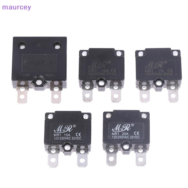 Maurcey รีเลย์รีเซ็ตอัตโนมัติ Current Overload Protector รถยนต์ไฟฟ้าสําหรับเด็ก TH