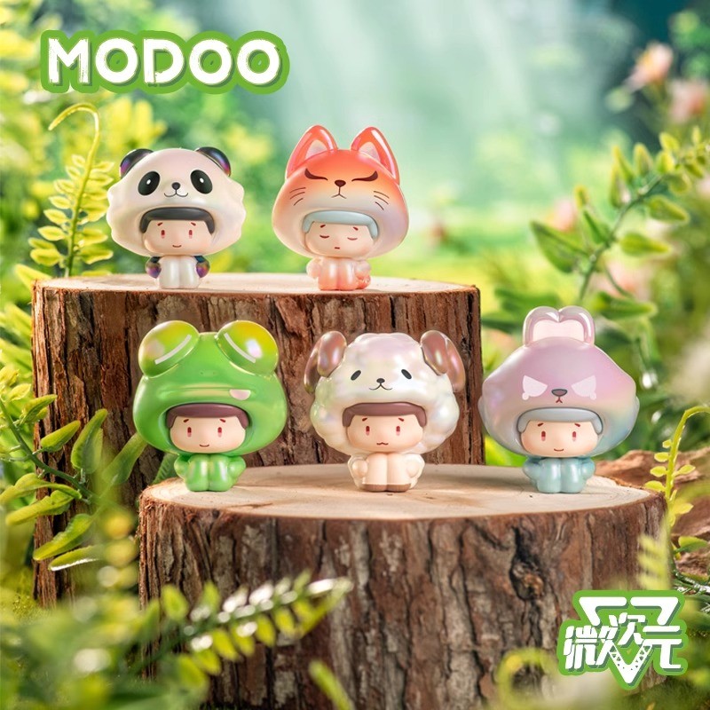 Modoo Natural Friends Series Mini Beans(24 ชิ้น)