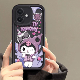 สําหรับ OPPO A6X A6 A6 PRO A5i A5X A5 5G A3X A3 A3 Pro A5 PRO การ์ตูนอะนิเมะคอลเลกชันสตรอเบอร์รี่หมี Minnie Winnie the Pooh รูปแบบเคสโทรศัพท์