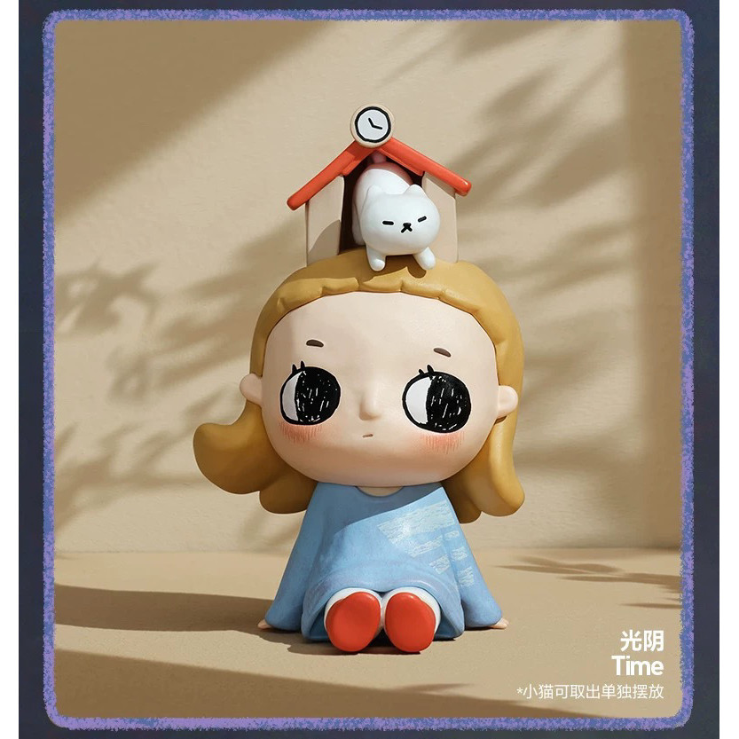 NYOTA  Nyota V2 Free Growth Series รูปตุ๊กตาอินเทรนด์เล่นของขวัญวันเกิดของเล่นตกแต่ง - รูปที่ 2