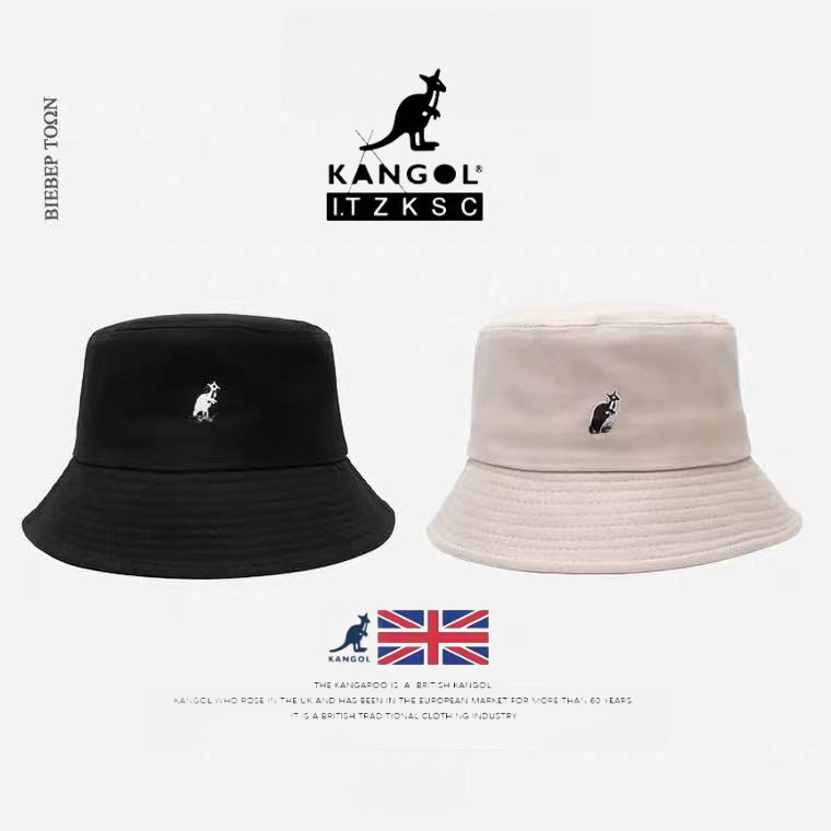 หมวกบักเก็ตแบนลําลองผ้าฝ้ายแท้ทุกการแข่งขัน kangol