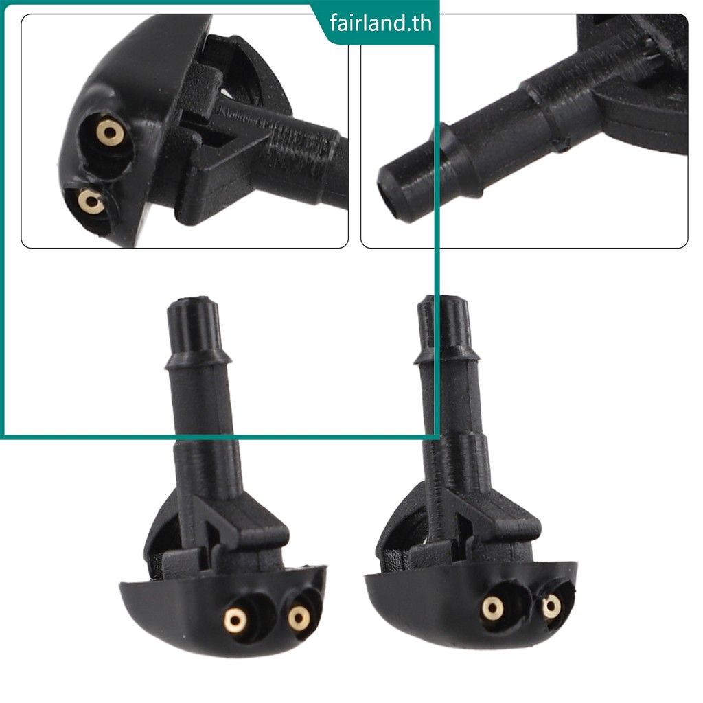 <FAIRLAND> 2pc ที่ปัดน้ําฝนเครื่องซักผ้าหัวฉีดสเปรย์ Jet เหมาะสําหรับ Lancer 8265A083