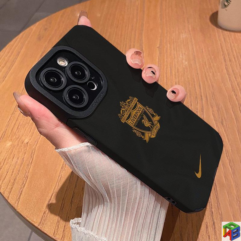ฟุตบอล Liverpool สําหรับ Apple 17/16/15promax เคสโทรศัพท์ซิลิโคน 11Promax 12/13Pro 14plus 7/8PLUS Xsmax เคสโทรศัพท์แบบนุ่ม