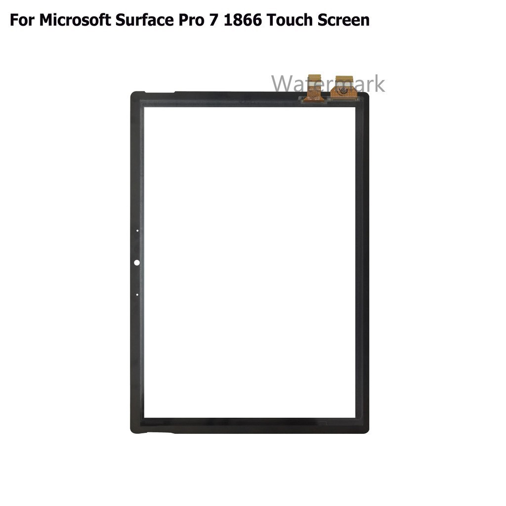 หน้าจอสัมผัสสําหรับ Microsoft Surface Pro 7 1866 เปลี่ยนหน้าจอกระจกแบบสัมผัสด้านหน้าสําหรับ Surface 