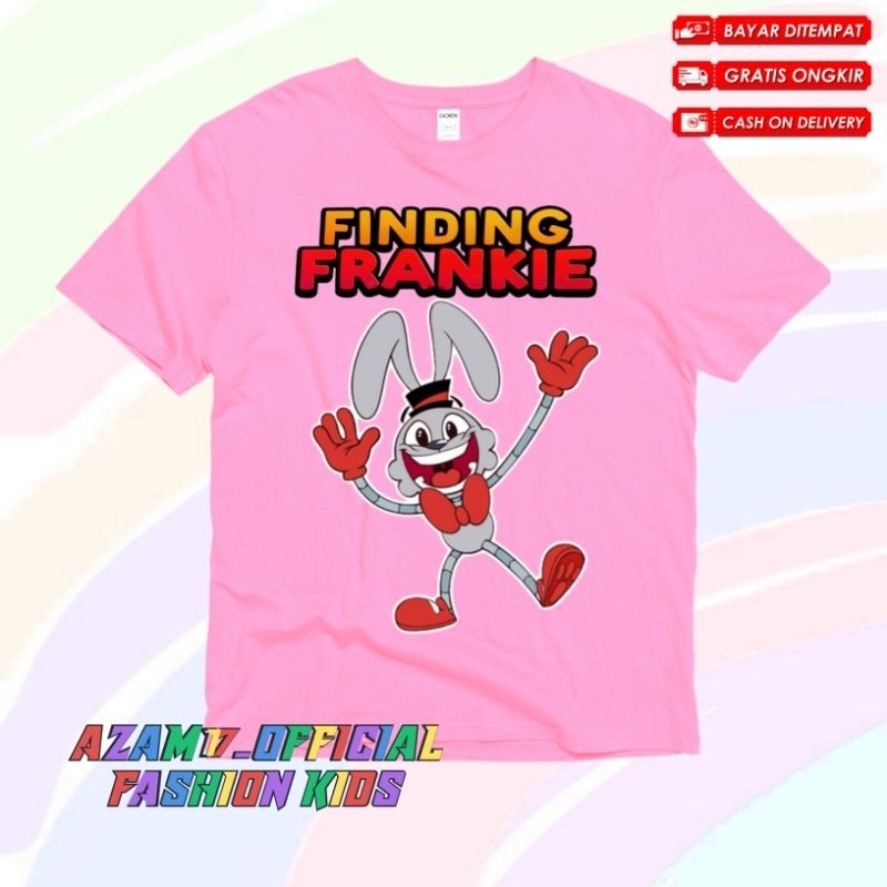 😆😆 เสื้อยืดเด็ก Finding Frankie Free Name / Finding Frankie Game เสื้อยืดเด็ก 100-150