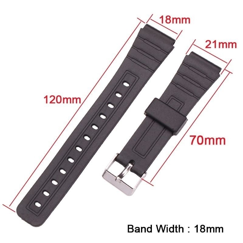 สายนาฬิกา Casio 217 W 217H W-217H F91 F-91
