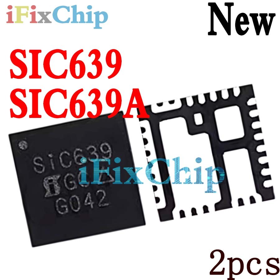 2 ชิ้นใหม่เอี่ยม SIC639CD-T1-GE3 SiC639CD SiC639 SIC639ACD-T1-GE3 SiC639ACD SiC639A QFN