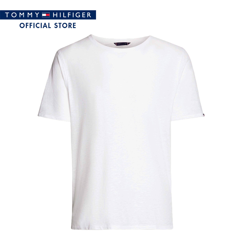 Tommy Hilfiger เสื้อยืด ผู้ชาย รุ่น UM0UM03226 YBR - สีขาว