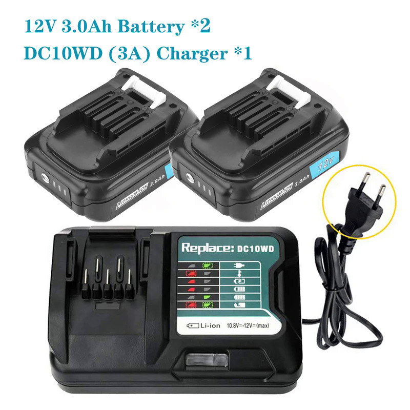 3000mAh 6000mAh For Makita BL1021B BL1041B BL1015B BL1020B BL1040B Rechargeable Battery Power Tools 