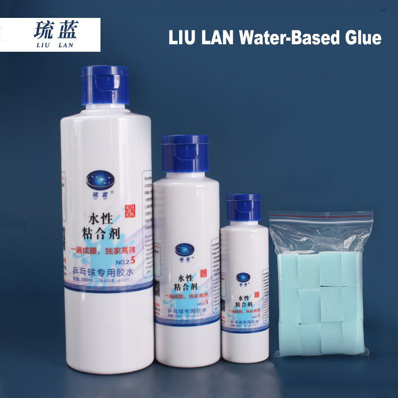 Original Liulan NO.2.5 ไม้ปิงปองกาวอินทรีย์ 40/100/280ml กาวน้ําปิงปองกาวยางสําหรับ DIY ปิงปองค้างคาว
