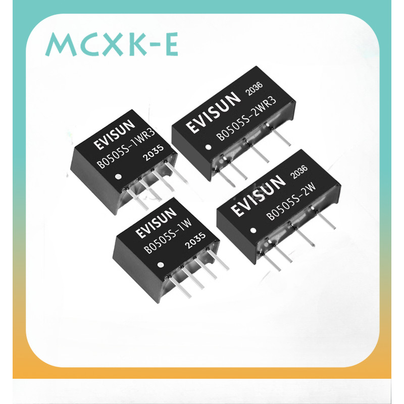 โมดูลไฟฟ้าแยกเดิม B0505S/1W/1WR3/2W/2WR3 โมดูลไฟ DC-DC 5V ถึง 5V