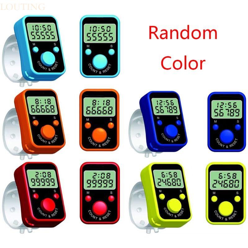 Louting Electronic Finger Counter จอแสดงผลดิจิตอล Finger Hand Tally Counter นับ