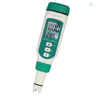 【จัดส่งด่วนในพื้นที่】 ท้องถิ่น Salinometer SMART SENSOR เครื่องวัดความเค็มแบบพกพามือถือ ATC Salinometer Halometer เกลือวัดเค็ม Brine เมตรน้ําทะเลความเค็มอาหารเครื่องทดสอบความเมตร
