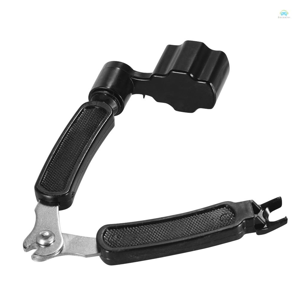 Local Pin Puller 3 in 1 อเนกประสงค์กีตาร์ Winder String Cutter Pin Puller สําหรับกีตาร์ไฟฟ้าอะคูสติก Mandolins Strings เปลี่ยนและบํารุงรักษาเครื่องมือเครื่องดนตรี Accessorie