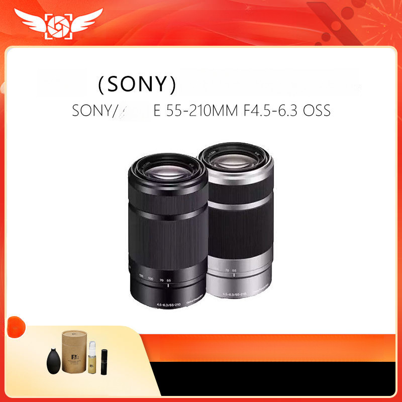 Sony E 55-210mm เลนส์ซูมไมโครเดี่ยวครึ่งรูปแบบการเดินทางชมวิว55-210