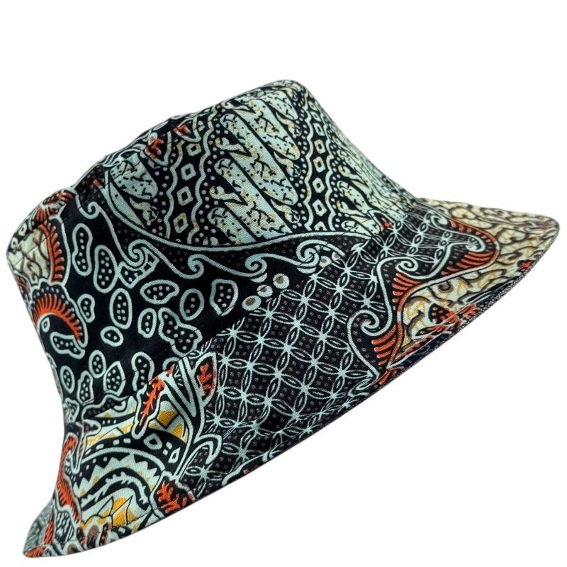 Vivid Voque Batik - หมวกบักเก็ต TopiTin