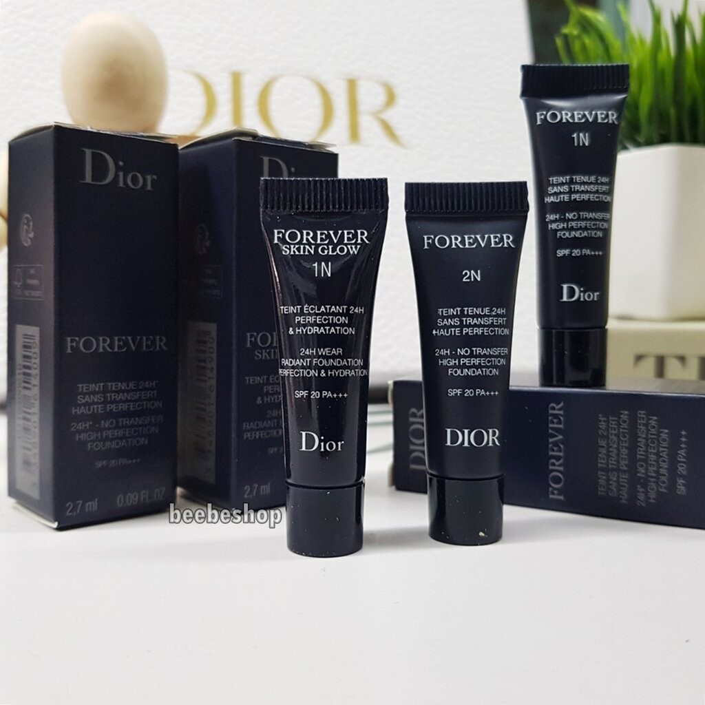 รองพื้น ทดลอง Forever Matte - Skin Glow Foundation 2.7ml และ 5ml สี 1N 2N 3N