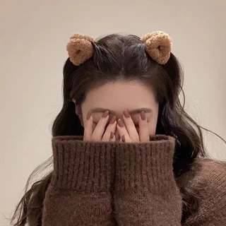 กิ๊บติดผมหูแมวตุ๊กตาหญิงคลิปด้านข้างคลิปฉลามขนาดเล็กเครื่องประดับผม