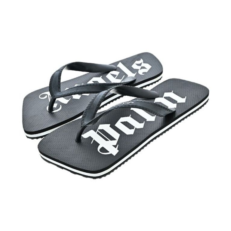 Palm Angels Sandals สีดํา เครื่องขาว 28.0cm ส่งตรงจากญี่ปุ่น มือสอง
