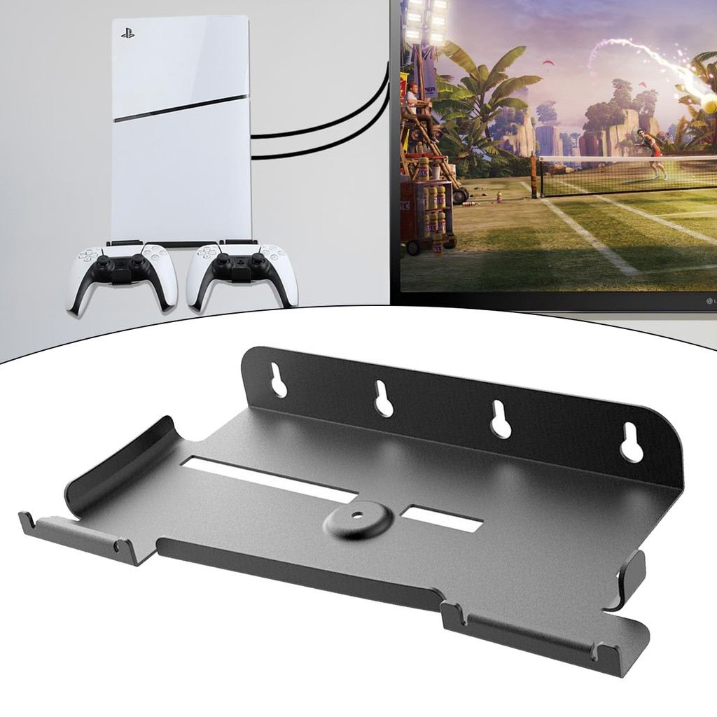 ทนทานติดผนังคอนโซลสําหรับ PS5 Slim Holder Mounts ขาตั้งแนวตั้งสําหรับ PlayStation 5 สําหรับ PS5 ACCe