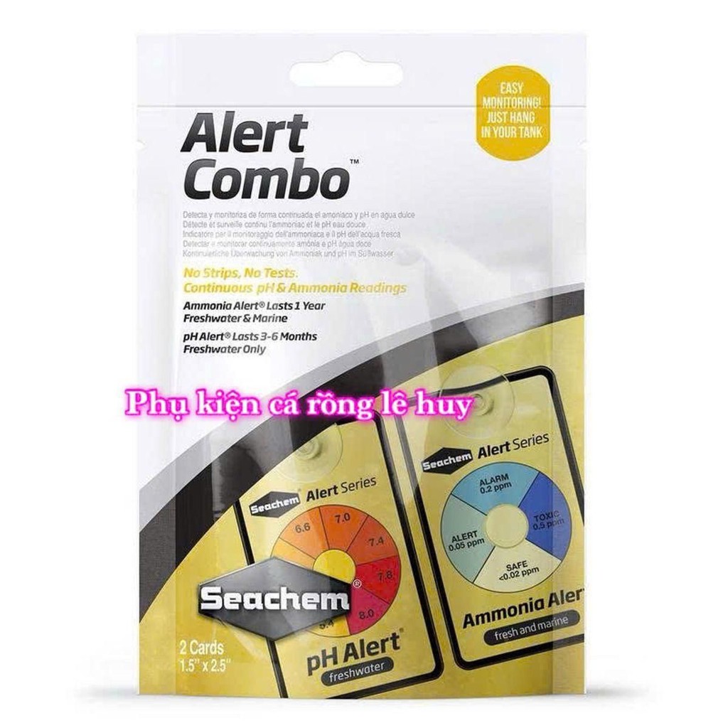 Alert Combo Sensor, Ammonia and Water PH สําหรับพิพิธภัณฑ์สัตว์น้ําสําหรับหวานและเค็ม
