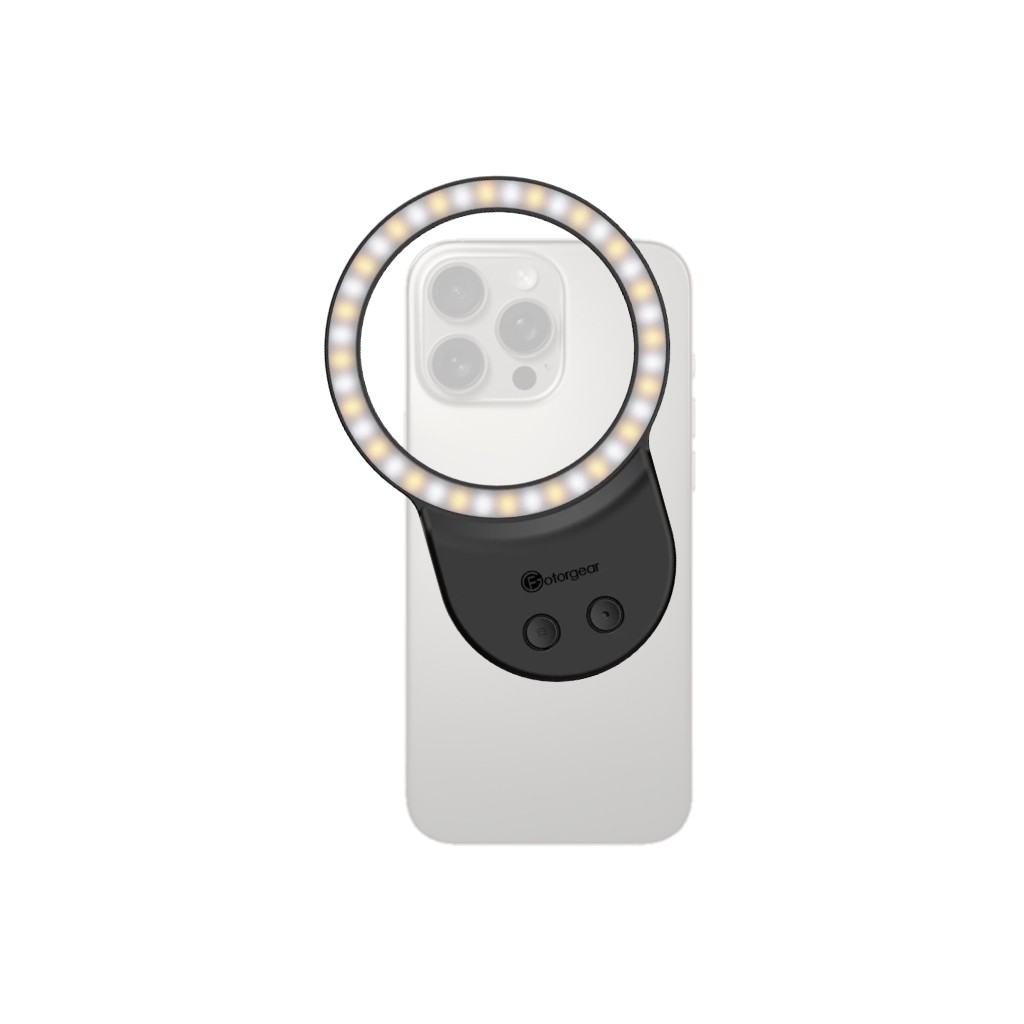 Fotorgear GH06 Magnetic Ring Fill Light ไฟวงแหวน ไฟเซลฟี่ MagS afe หมุนได้ 360 องศา แบตในตัว