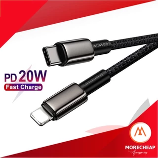 🔥ถูก/แท้🔥Baseus สายชาร์จ LN USB-C สายถัก ชาร์จเร็ว PD 20W