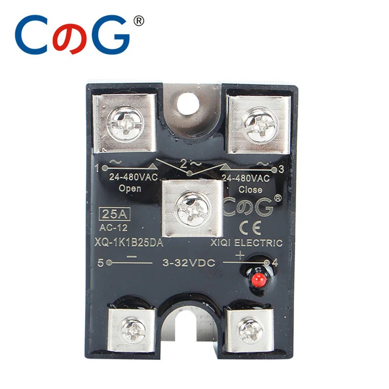 CG NC And NO SSR 10A 25A 40A DA Normally Closed And Normally Open Single Phase DC Control AC SSR-10D