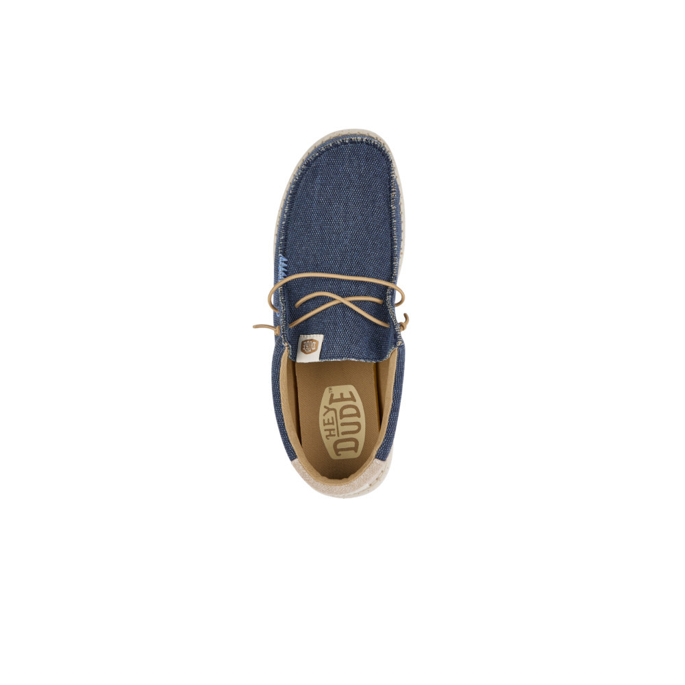 HEYDUDE รองเท้าลำลองผู้ชาย WALLY COASTLINE JUTE รุ่น 40952-410 - NAVY