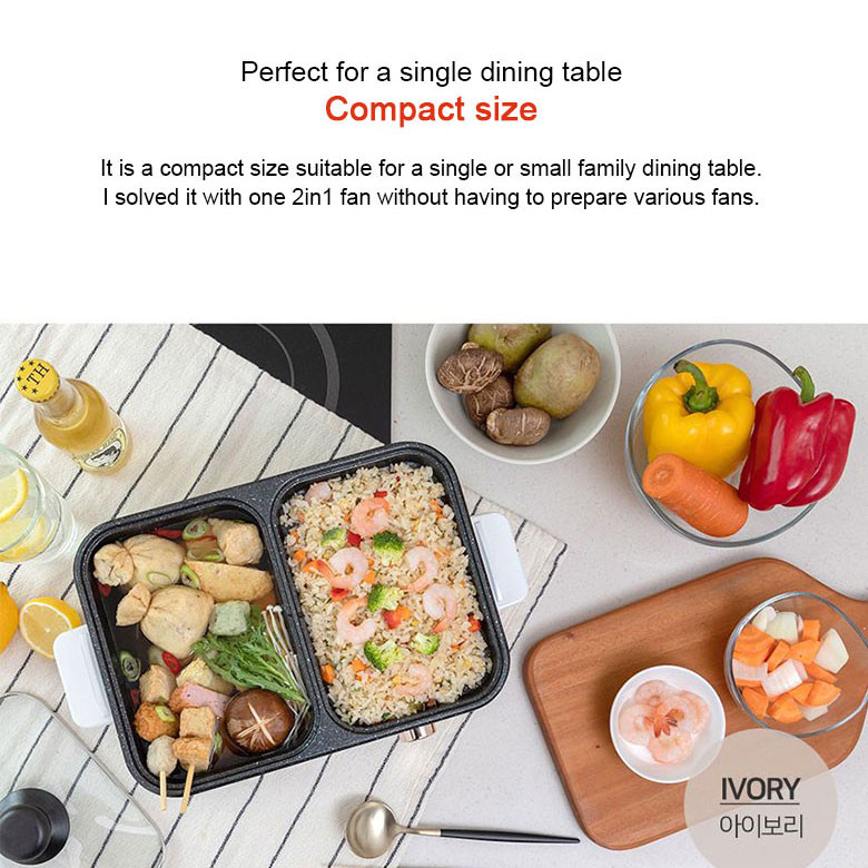 Rhinox RXXH-SMG9761A Multi Electric Grill Hot Pot Cooking Oven - รูปที่ 4