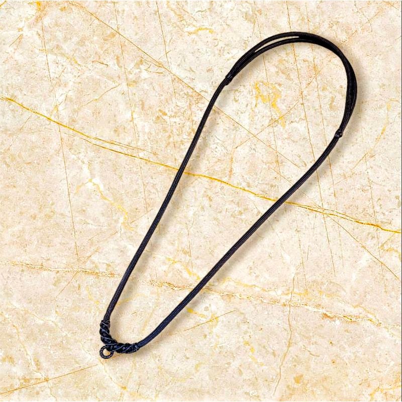 สร้อยเชือกร่มขนาด 3 มิล ห้อยพระ1องค์ ปรับความยาวได้ - รูปที่ 4