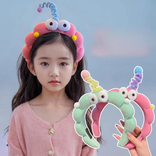 น่ารัก TwistTies ตุ๊กตาฟองน้ําสูง Soft Cloud Shape Hairbands Headwear เครื่องประดับผม