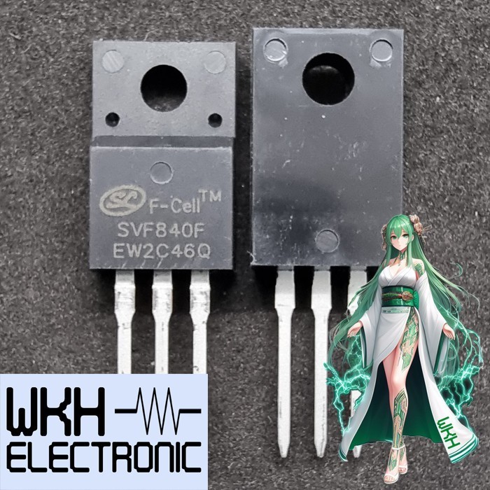 EWR27 ORI SVF840F SVF 840F MOSFET N-CH 500V 8A SVF 840 F