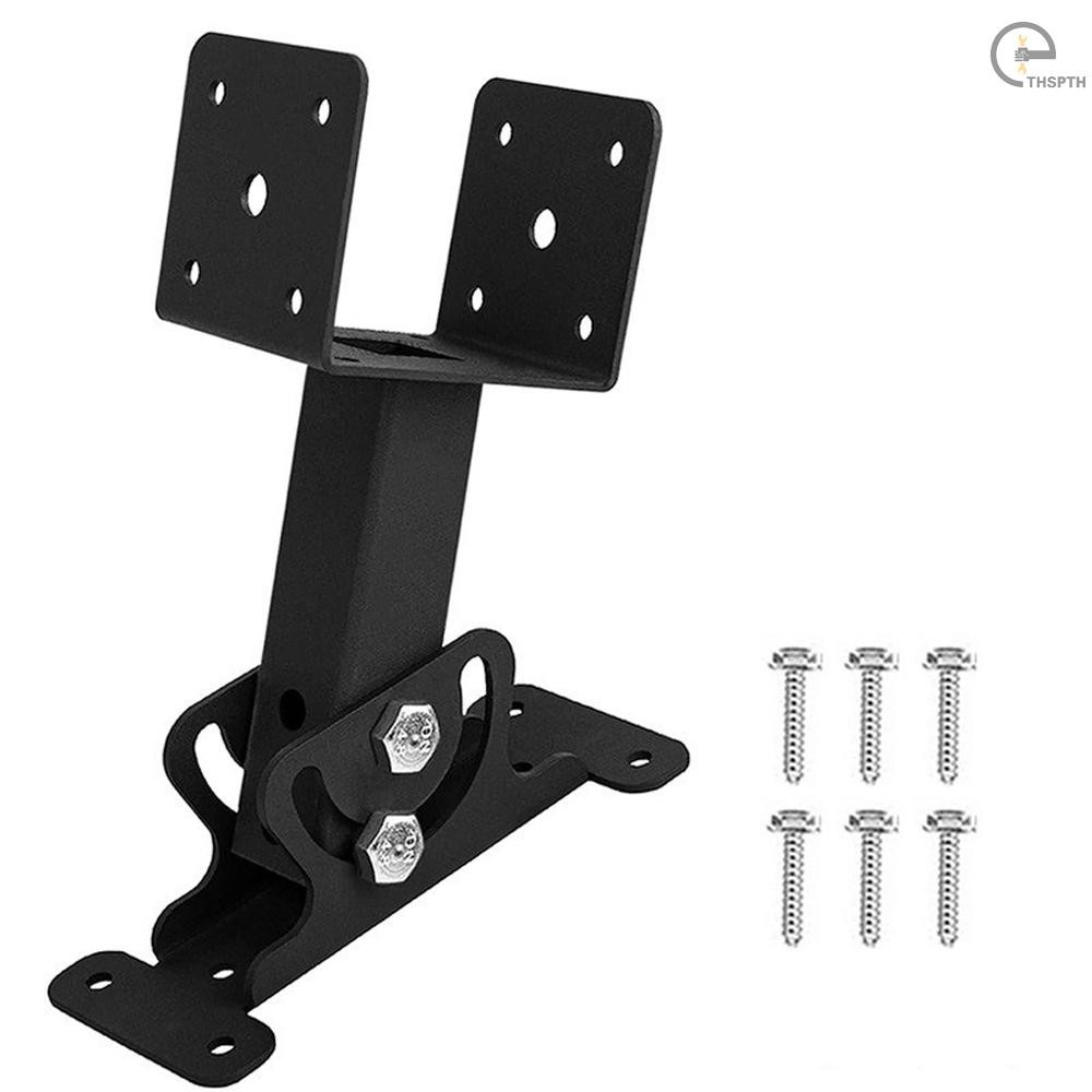 Roof Riser Bracket Kit ปรับ Pergolas สนับสนุน Heavy Duty หลังคา Riser Beam Mount Bracket 3-1/2 นิ้วอ