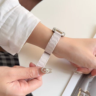 สายรัดห่วงแม่เหล็กสําหรับ Huawei Band 11 / 11 Pro / 10 9 NFC อุปกรณ์เสริมสายรัดกีฬาสําหรับ Huawei Band 8 สร้อยข้อมือซิลิโคน